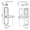 Khóa điện tử Hafele DL6100 - 912.20.582 - Hình ảnh 2