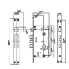 Khóa điện tử Hafele DL6100 - 912.20.582 - Hình ảnh 3
